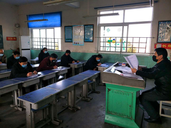 台儿庄 | 马兰屯镇抗埠小学进行开学疫情防控应急演练